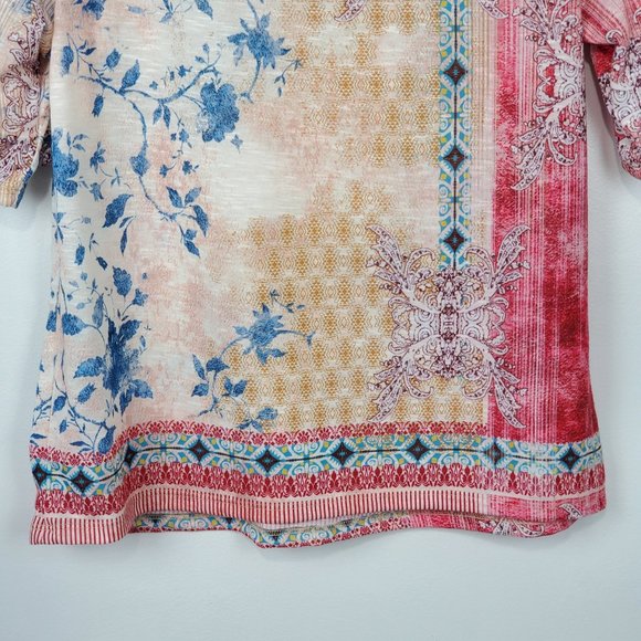 Christopher & Banks Lightweight Elbow Sleeve Top, Size M - Picture 6 of 9